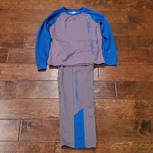 Gently used Boys Under Armour outfit
